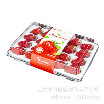 吸塑成型泡棉集采IXPE草莓包装垫子 IXPE果蔬泡棉