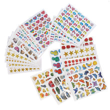 10 Sheets Cartoon Cute Decorative Sticker Kids Envelopes跨境