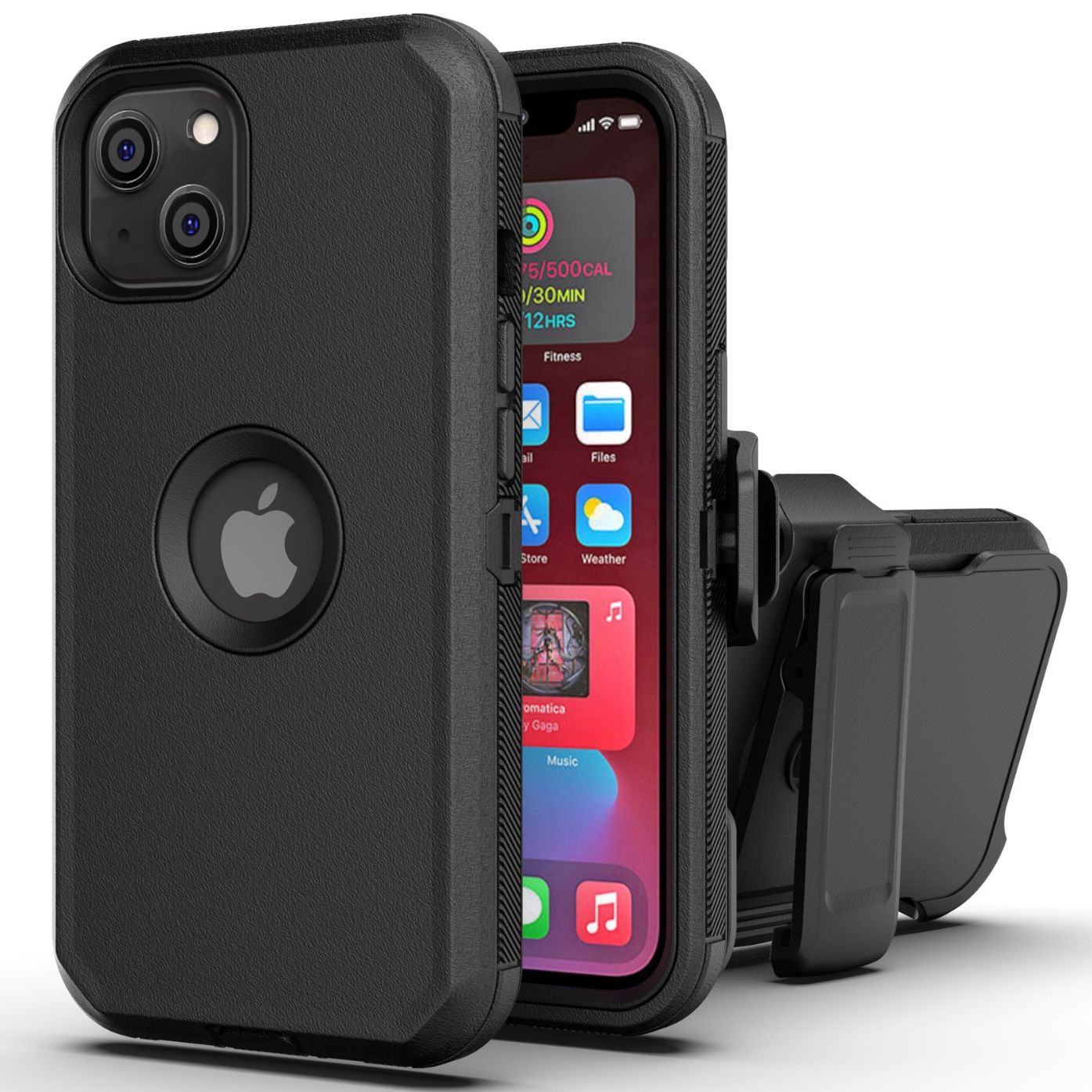 三防机器人适用iphone 15 14 13手机套XR 12Mini 11 7G盔甲二合一