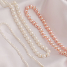 天然贝壳制穿孔珍珠可制耳环胸针 吊坠diy手工饰品贝珠配件材料包