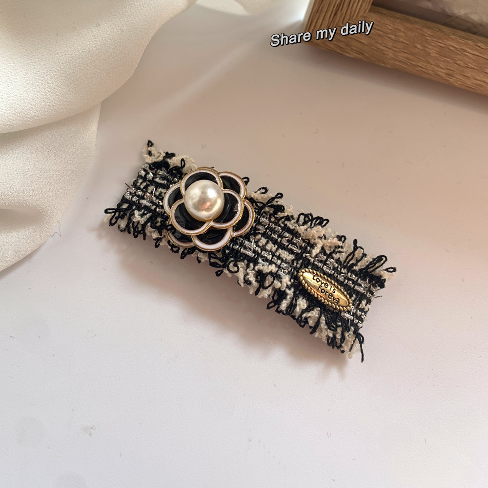 韩国ins风小香风珍珠发夹组合百搭发卡边夹网红刘海碎发夹发饰