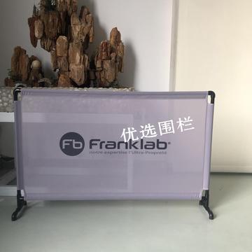 折叠布艺围栏活动围挡半透明围栏商场少儿活动展会隔离便捷围挡