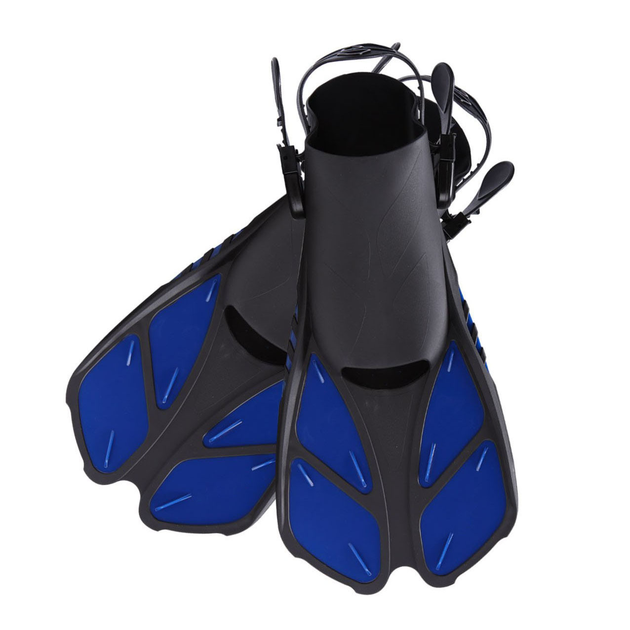 成人美人鱼游泳脚蹼自由泳硅胶鸭蹼专业潜水蛙鞋鸭蹼脚噗游泳器材