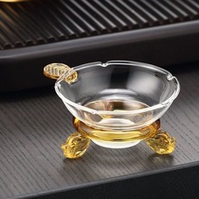 玻璃茶漏茶滤创意茶叶过滤网泡茶器茶隔漏斗茶具配件滤茶器过滤器