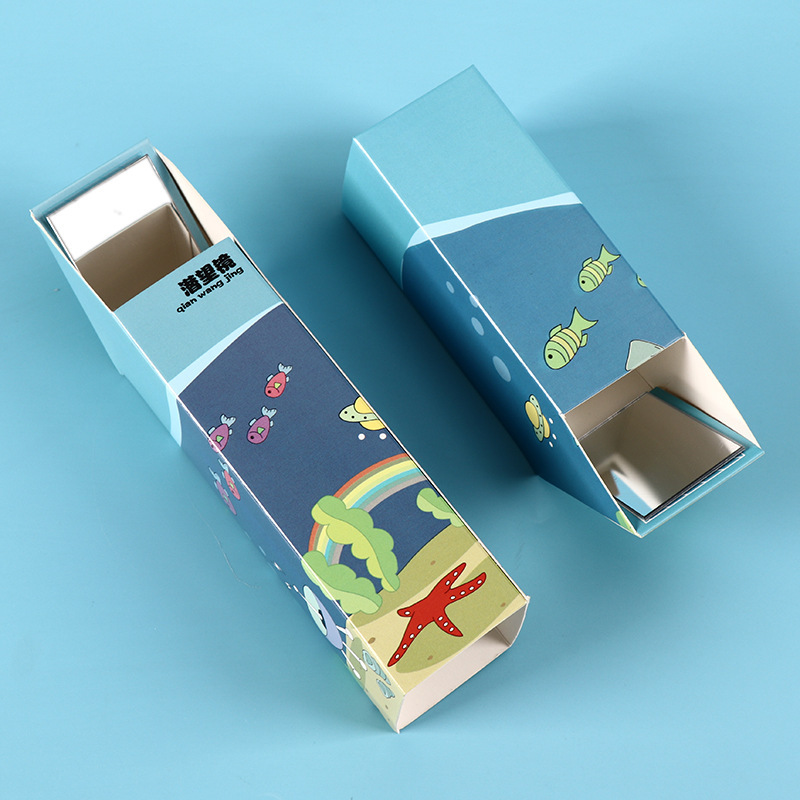 科技小制作手工发明潜望镜 diy学生科普模型实验器材料益智玩具