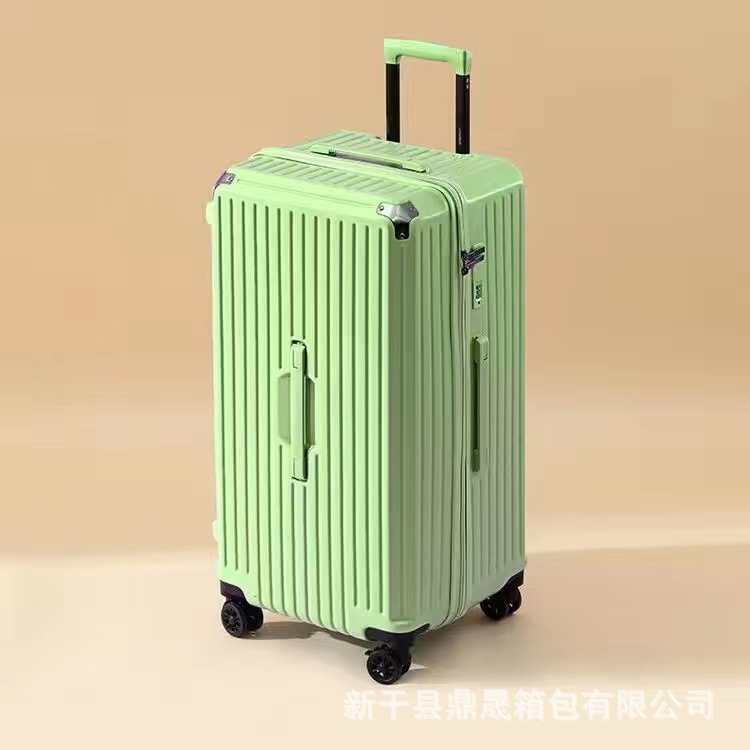 Thickened Luggage Female College Student Large Capacity Password Suitcase Traveling Trolley Case One Piece Dropshipping