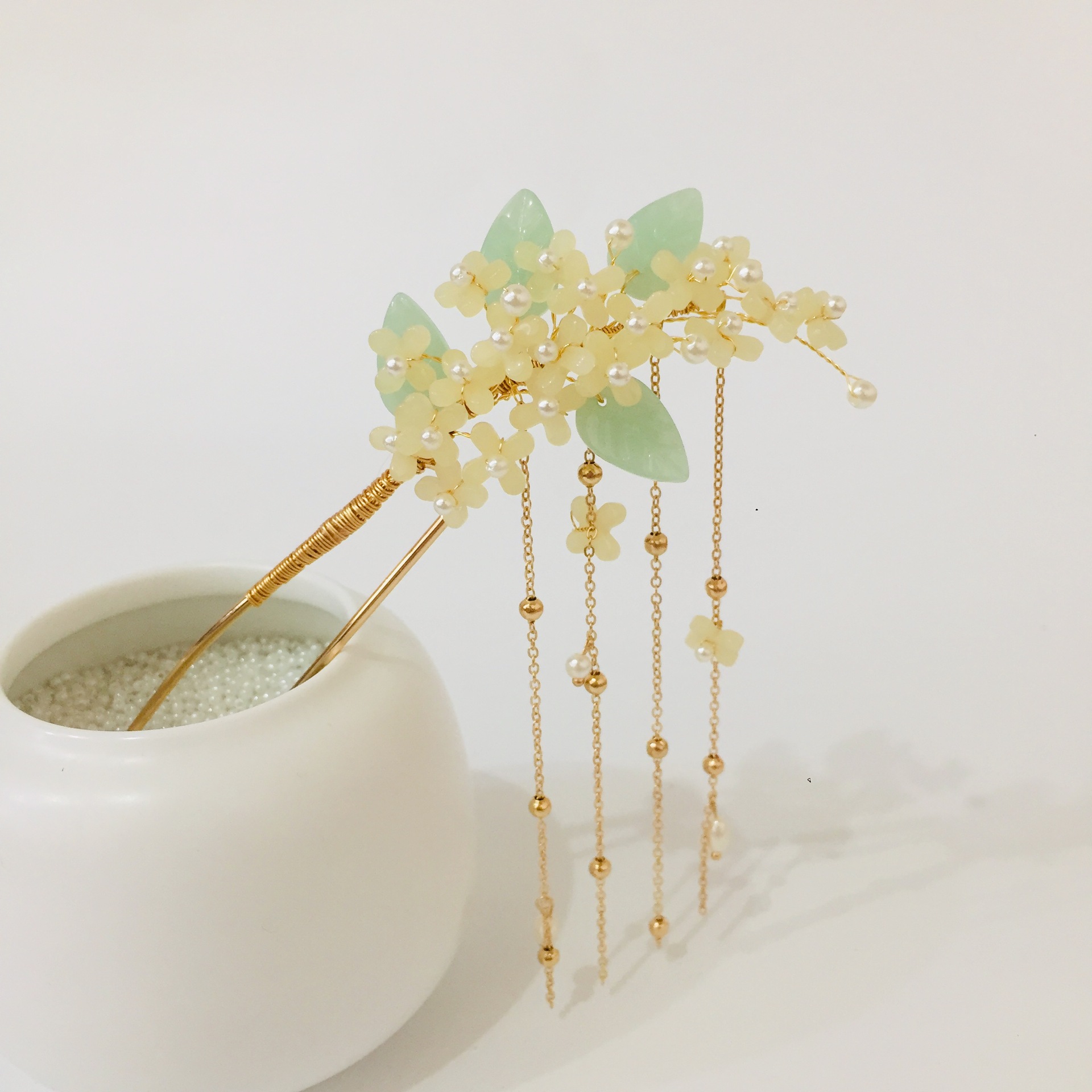 汉服头饰流苏发钗簪子民族风古装配饰饰品古风发饰步摇发簪女