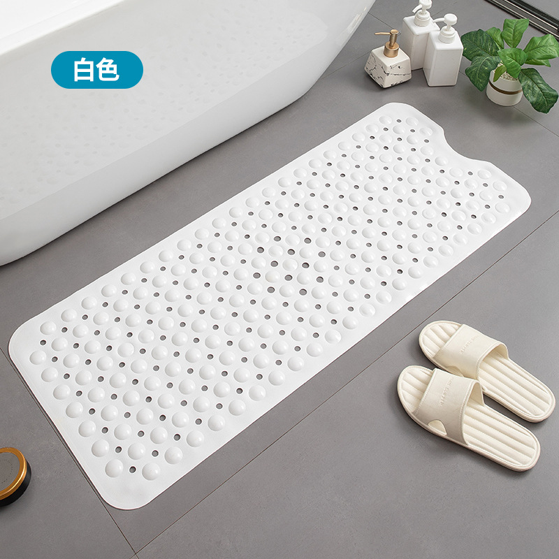 Bathroom Non-Slip Mat Hotel Bath Bathroom Suction Cup Shower Mat PVC Domestic Toilet Drop-Resistant Massage Bathtub Mat