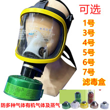 海安特自吸过滤式防毒面具全面具呼吸器全脸面罩毒气喷漆全面罩T3