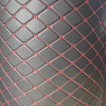 厂家批发毛孔皮汽车脚垫卷材环保XPE海绵刺绣皮革卷材复合原材料