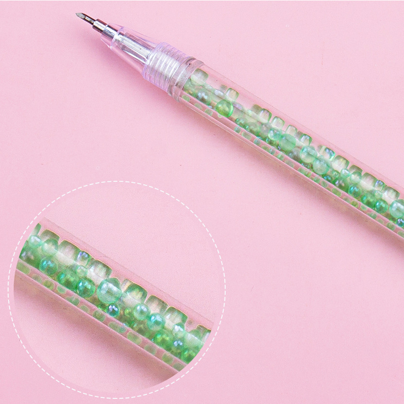 Creative Pen Type Paper Cutter Student Stationery Art Knife Color Diamond in the Debris Decorative Handmade DIY Burin Hand Account Pencil Sharpener
