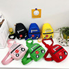 summer new pattern children Bag Korean Edition lovely A car printing girl Chest pack fashion Chao Tong coin purse wholesale