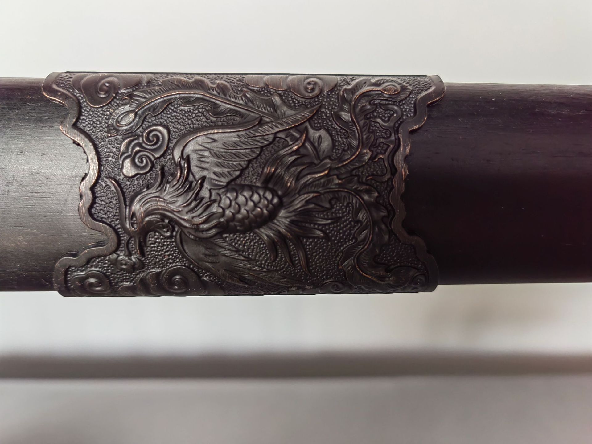 不锈钢仿黑檀凤凰剑