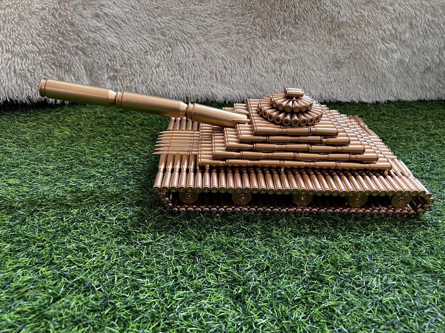 厂家现货 新品批发 家居摆件 送礼佳品 t99大坦克 弹壳工艺品