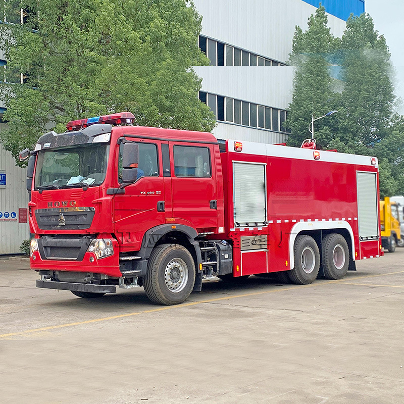 重汽howo后双桥16吨 18吨 25吨 城市主战消防救援车 泡沫消防车