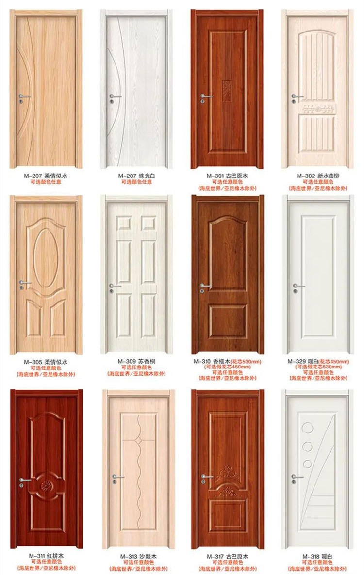 批发室内门生态门卧室门免漆门出租房门钢木门复合套装门烤漆复合