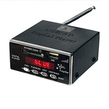 播放器A4插卡播放器USB解码器MP3模块播放器收音usb fm player