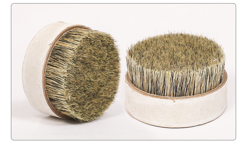 新希猪鬃定生制产花毛掺丝30%猪鬃 动物毛鬃刷子用毛44mm猪鬃