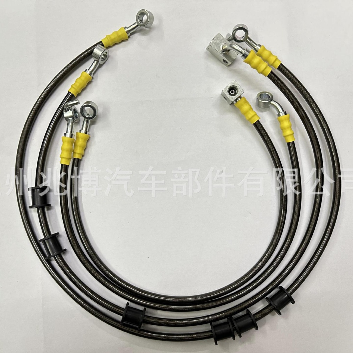 适用本田adv160 abs摩托车改装刹车油管制动钢丝管高压软管钢喉