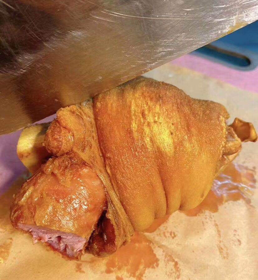 特色菜德国风味咸猪手生冻咸猪蹄髈 肘子酒店餐厅半成品食材约2斤