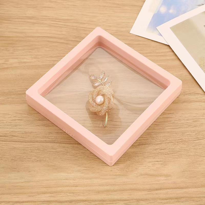 Internet Celebrity Dustproof Anti-Oxidation Pe Film Suspension Box Jewelry Storage Packaging Box Lipstick Ornament Wear Nail