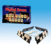 跨境英文版Digital Game 旅行麻将 数字游戏棋牌家庭娱乐桌面游戏