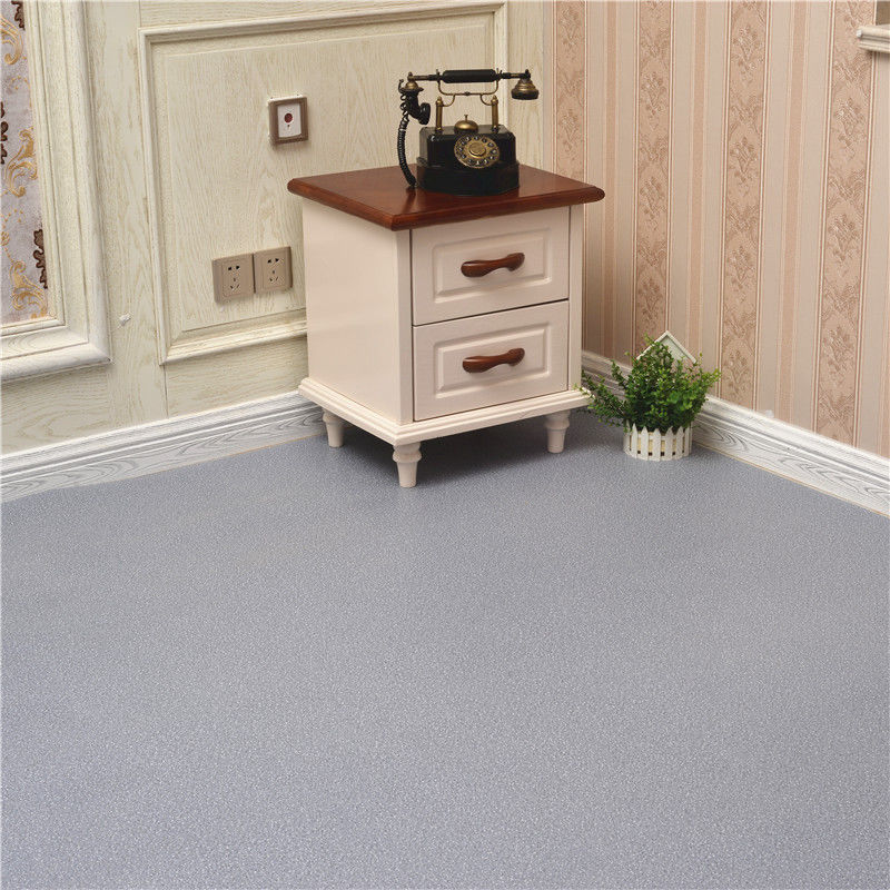 地板革 家用 水泥地20平方加厚塑胶毛坯房耐磨防滑自粘地胶亚马逊