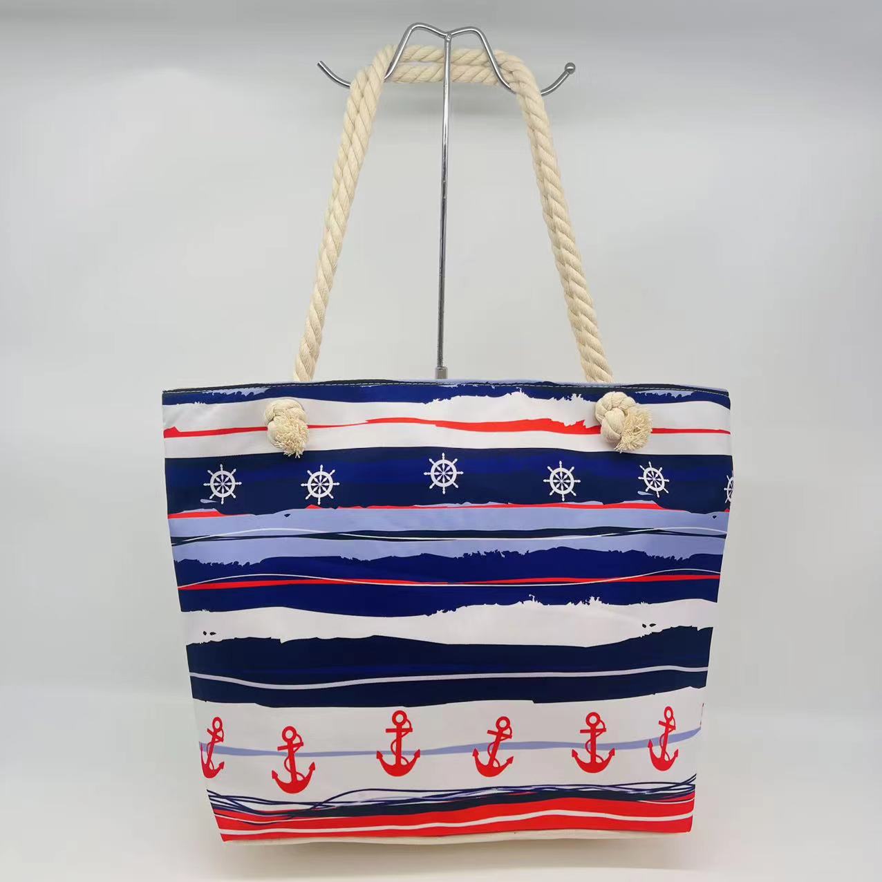New Foreign Trade Landscape Digital Printing Cash Personalized Fashion Fresh Cute Large Capacity Girls' Shoulder Bag Beach Bag