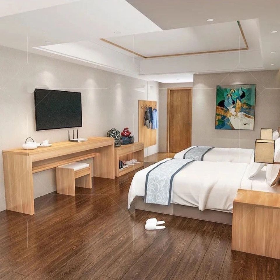 酒店电视柜宾馆标间全套衣柜旅馆客房出租屋公寓快捷酒店家具