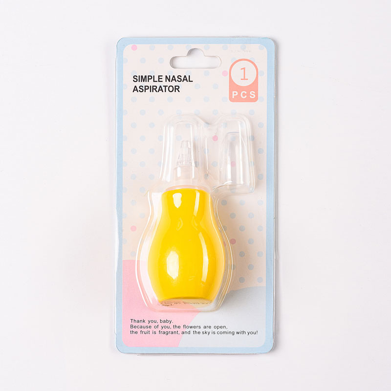 English Card Babies' Nasal Suction Device Baby Nose Cleaner Newborn Baby Child Nasal Congestion Nasal Cleaning Nasal Suction Device