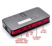HDMI高清视频采集卡电视机顶盒游戏医疗视频录制盒ezcap284带遥控
