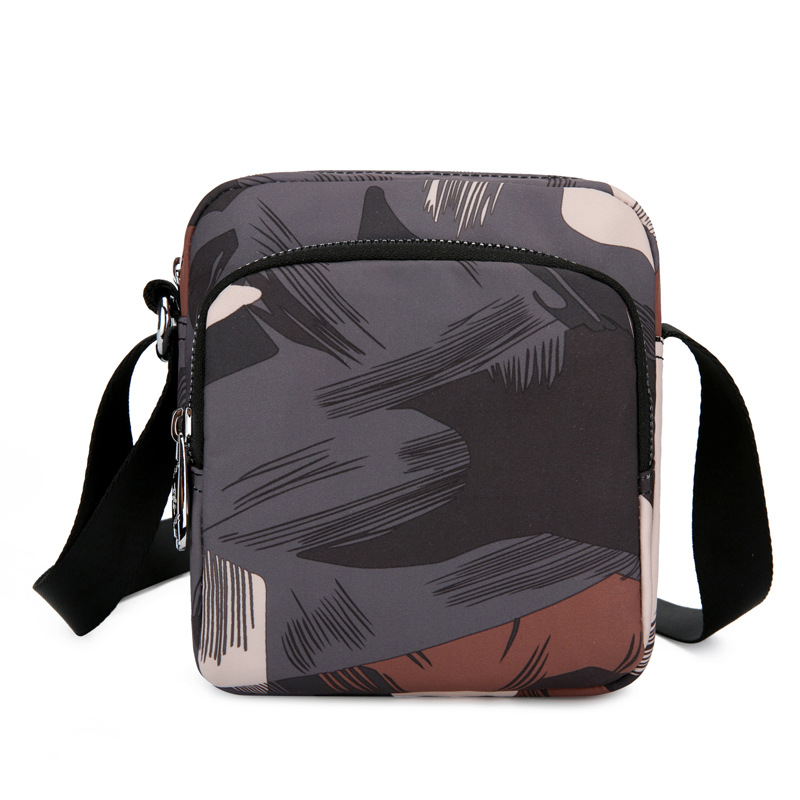 博卜布包新款尼龙单肩斜挎包简约字母三层大容量女包源头厂家批发