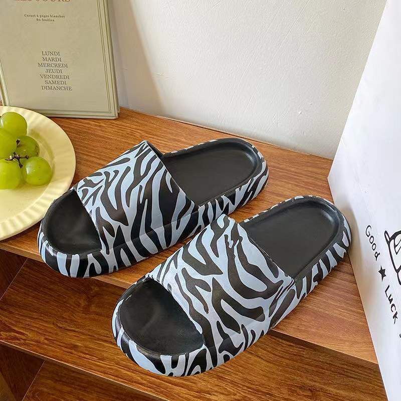 Slip-on Slippers Women's Summer Home Non-Slip Women's Shoes Home Leisure Platform Slippers Women's Outdoor Home Wholesale Shoes