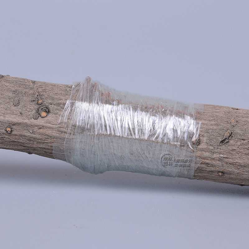 果树嫁接膜嫁接胶带 自粘型无需打结薄膜包装膜绑带缠绕膜专用膜