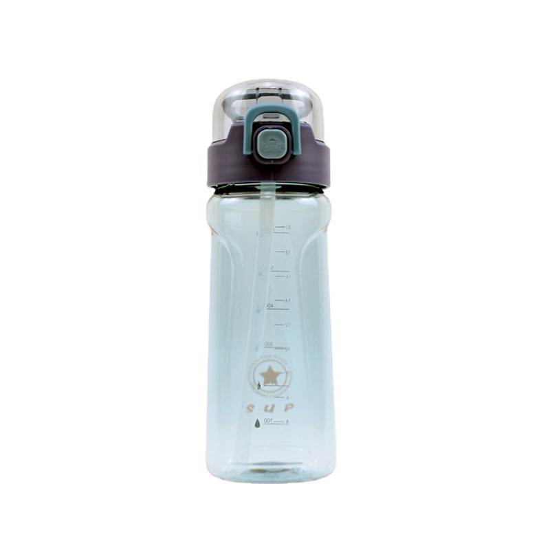 1000ml Large Capacity Plastic Sports Bottle Drop-Resistant Portable Convenient Handy Sports Bottle Unisex Kettle