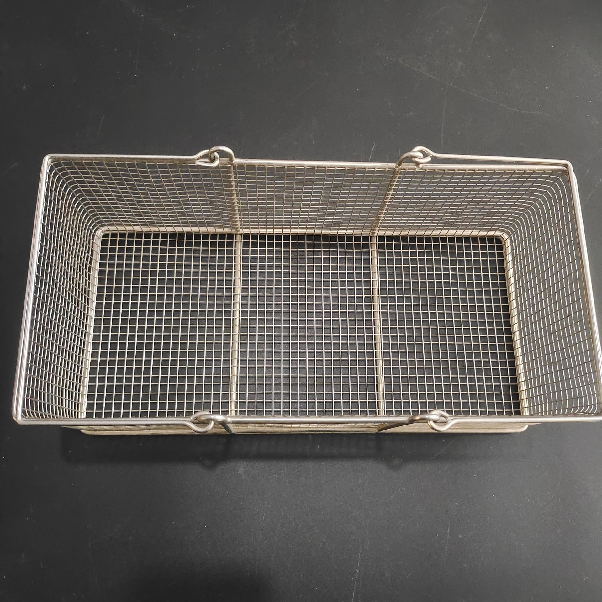 方形不锈钢提篮网框 304消毒筐 金属网篮网筐 超声波清洗筐收纳筐