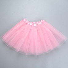 亚马逊专卖裙芭蕾舞裙 三层六片网纱儿童款tutu裙演出服装硬纱裙