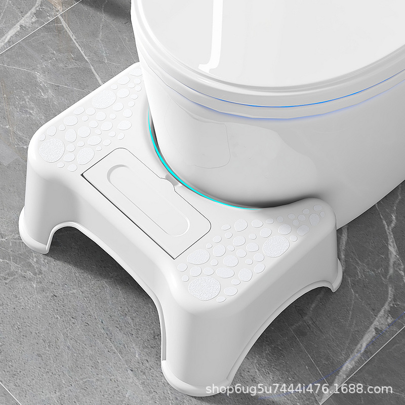 Toilet Seat Footstool Thickened Toilet Stool Footstool Household Large Potty Chair Artifact Toilet Commode Pedal