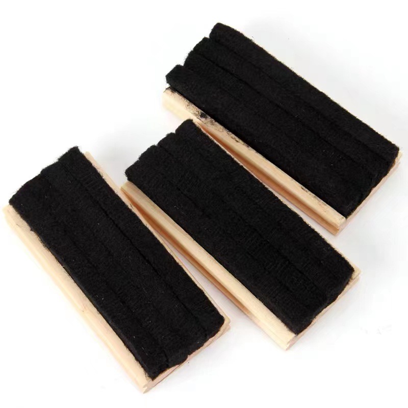 批发优质毛毡黑板擦白板擦两用教师用白板刷 毡毛粉笔擦