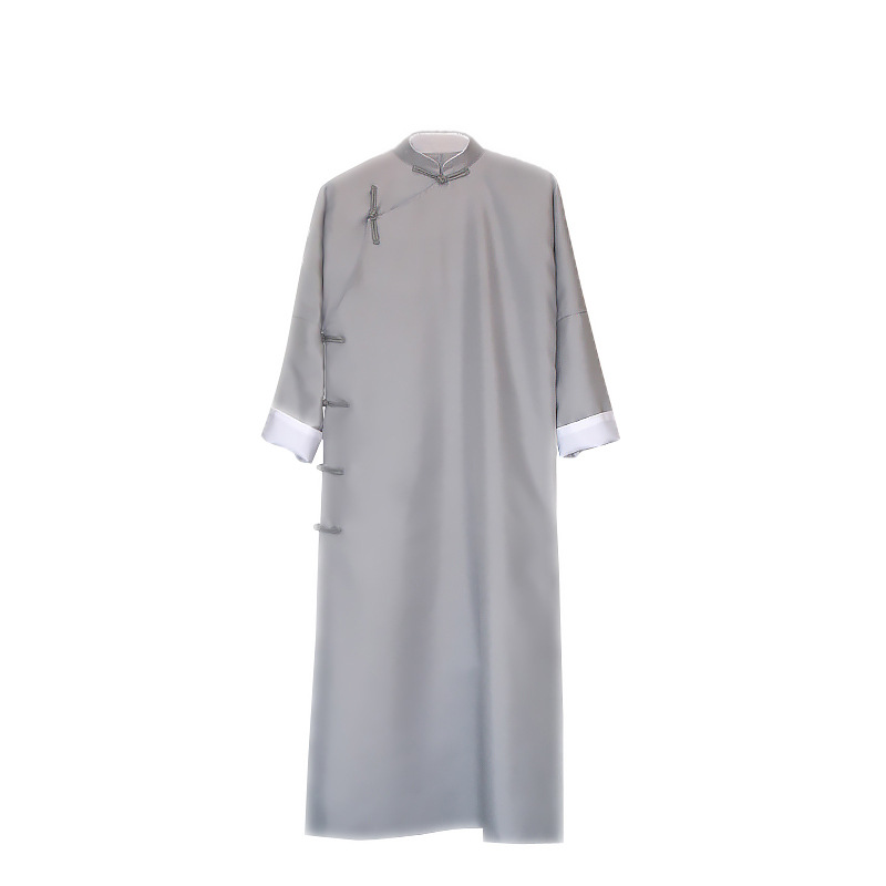 风相声服大褂长袍马褂民国长衫中式伴郎团服快板相声演出服装