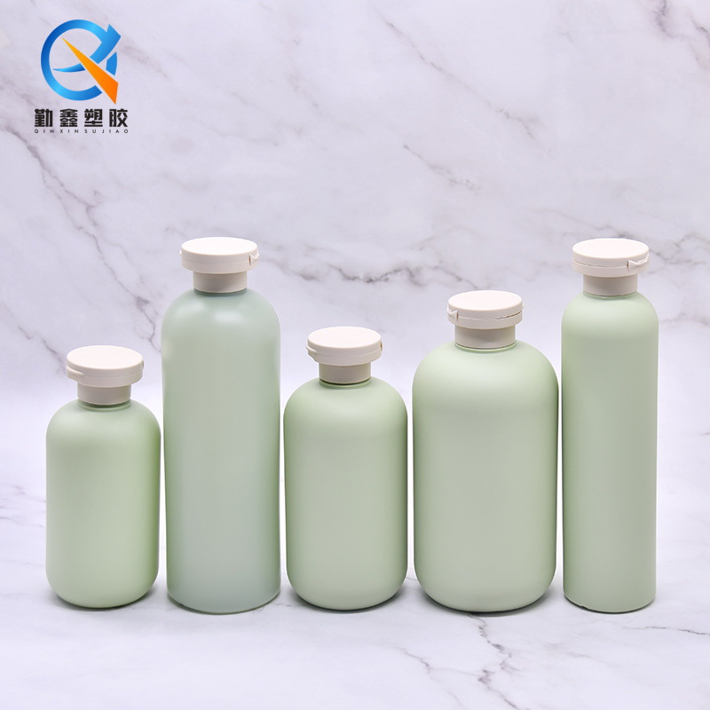 新款洗发露瓶子250ml/300ml/500ml翻盖瓶沐浴露分装瓶子洗发水瓶