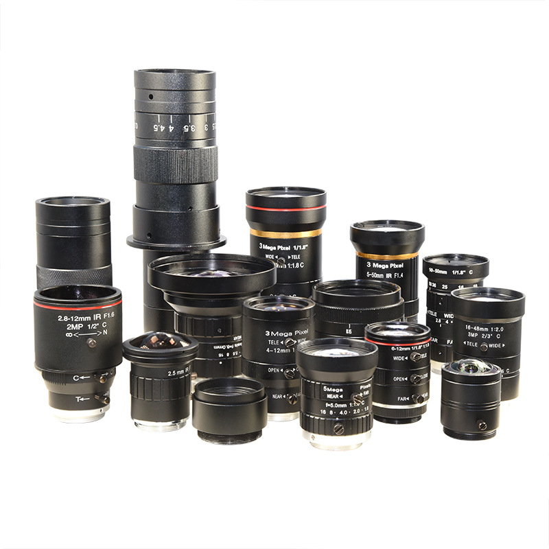 魔客仕工业相机镜头1英寸4/3" 1/2" 手动 c cs口摄像机器视觉配件