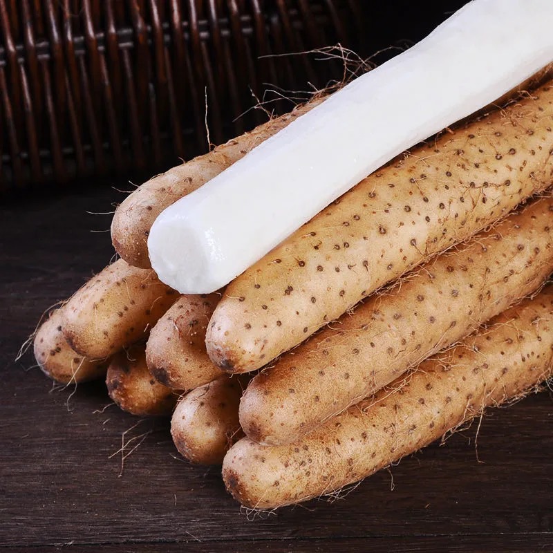 新鲜小白嘴山药当季蔬菜铁杆淮山药铁棍山药批发