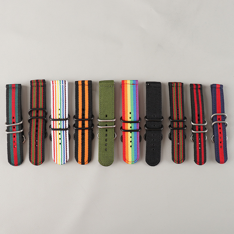 Wholesale Nylon Canvas Strap for Apple Huawei Samsung Jiaming Replacement Strap