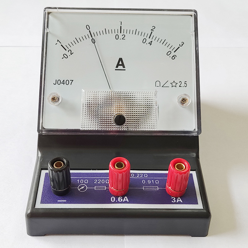 供应直流电流表电压表j0407 学生测量用表 物理实验教学指针仪表