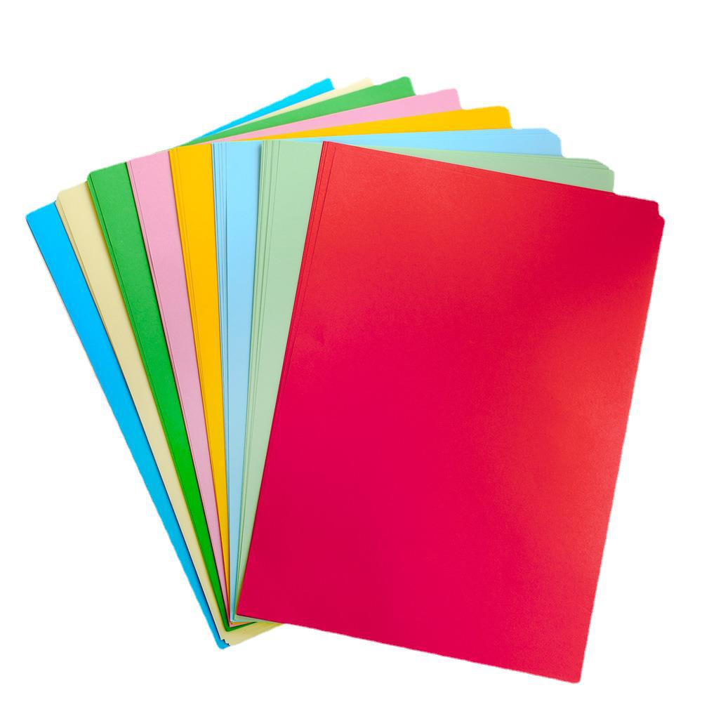 晨光apynb396彩纸a4彩色纸80页多彩8色折纸手工纸多色卡纸