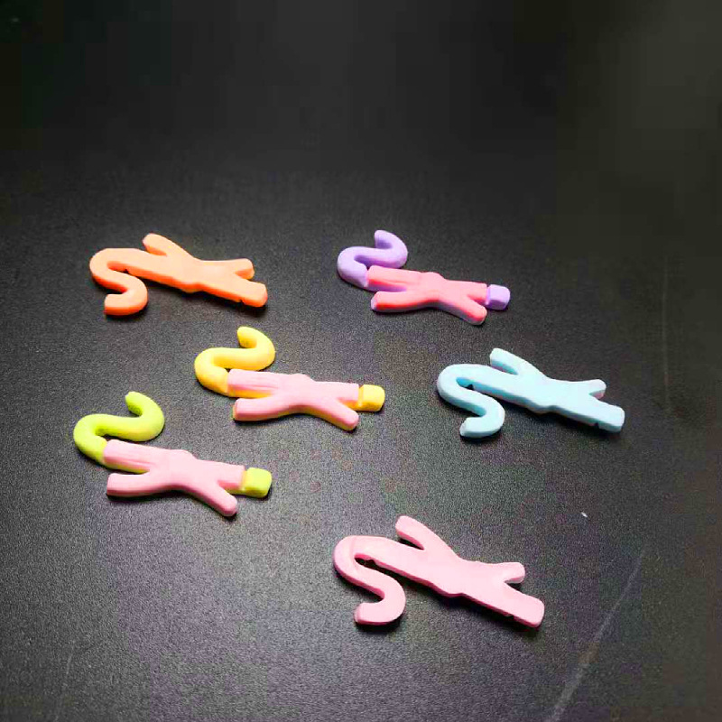 卡通树脂迷你卷发棒diy手机壳美容装饰材料儿童饰品