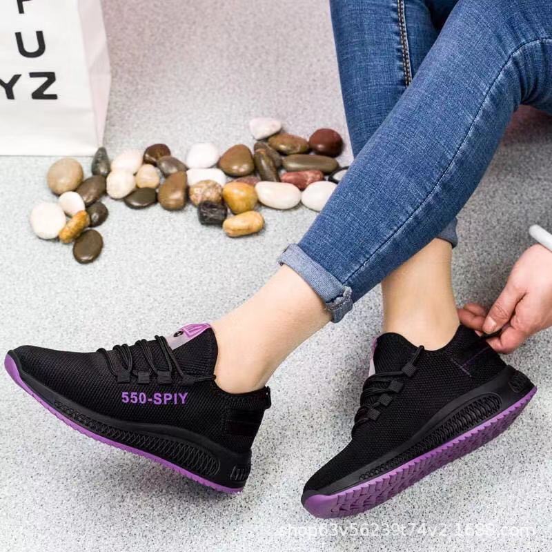 Women's Shoes Summer White Shoes Female Students Korean Running Shoes Sneaker Trendy Casual Shoes Foreign Trade Women's Shoes Factory Wholesale