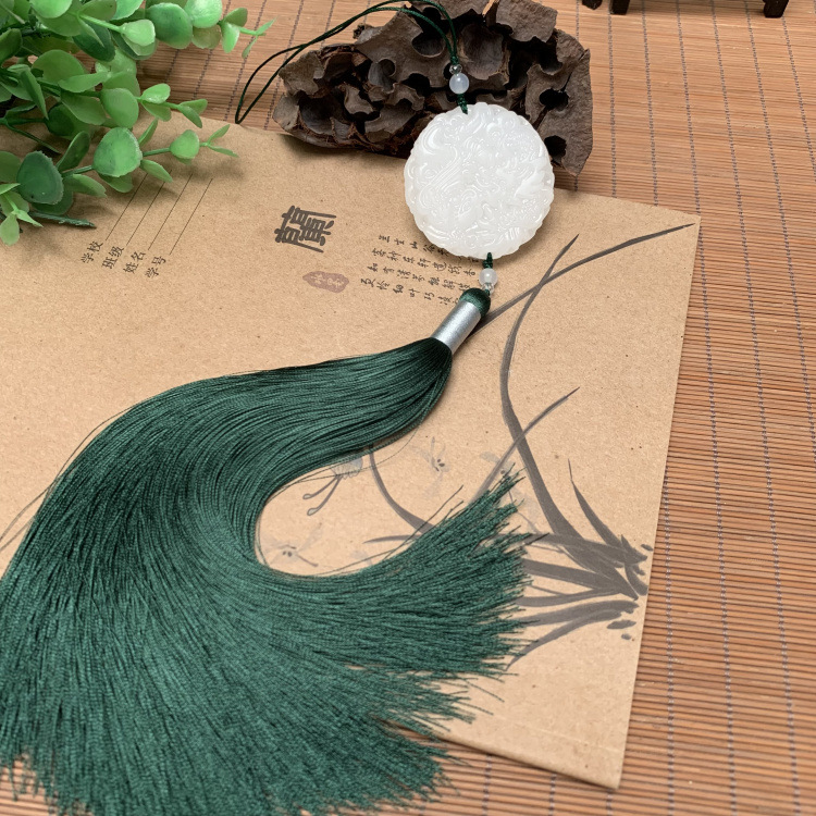 古风汉服龙凤呈祥玉佩流苏腰佩吊坠禁步挂件玉坠旗袍压襟挂饰批发