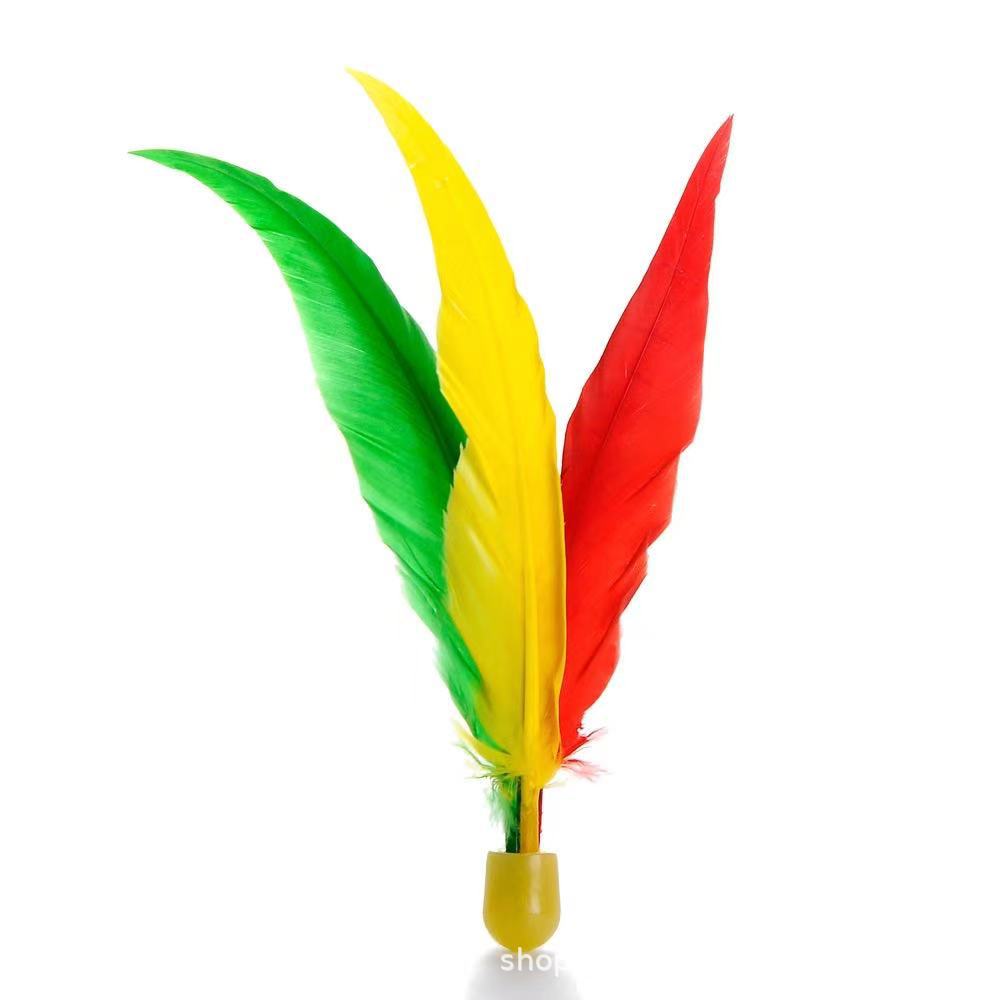 厂家直供板羽球 三毛球 高弹球 毽球 橡胶高弹儿童娱乐长毛板球